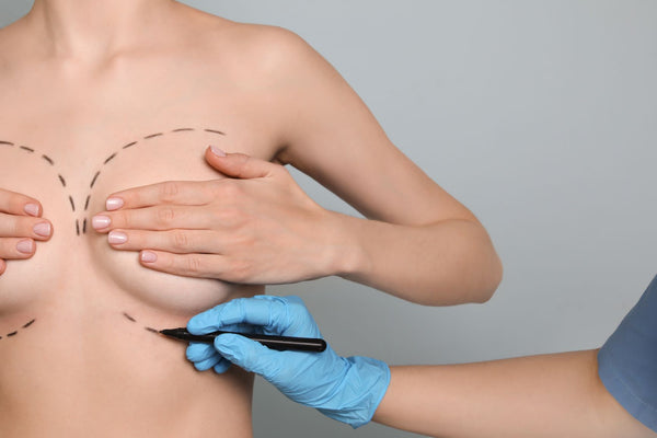 Prevent scarring breast surgery 